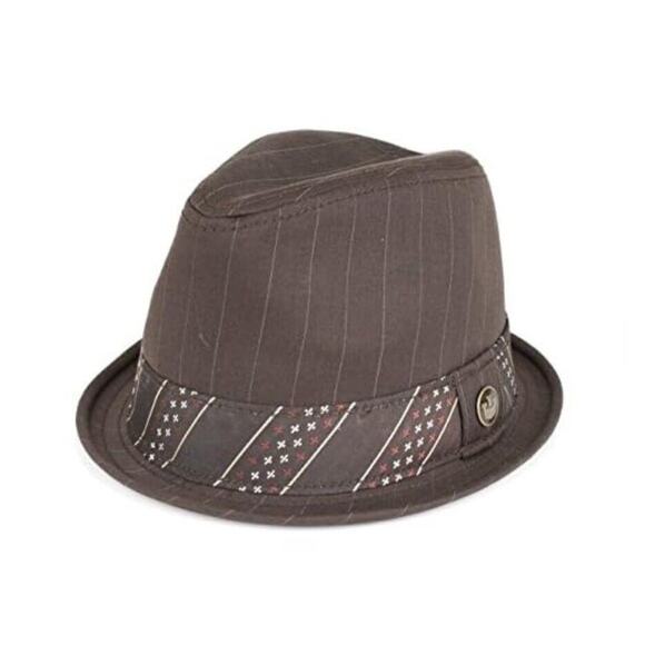 Goorin Bros Mr. Filipo Fedora Hat Wool Blend Banded Black Lined Adult Medium NWT - Picture 1 of 15